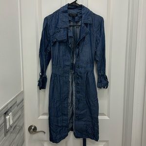 Banana Republic Denim Shirt Dress - Size 2